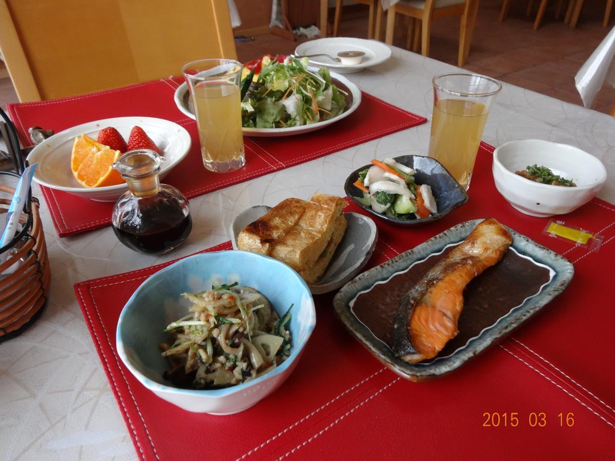 Pension Naginohi Naganohara Buitenkant foto